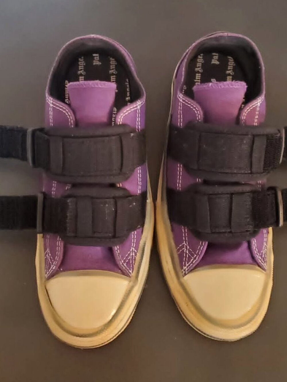 Palm Angels Women's Vulcanized Low Sneakers Purple Size (US/6.5) (EU/37)(UK/4.5) - Picture 3 of 8